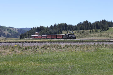 CTS K-36 #489, Cumbres & Toltec Scenic Railroad, Los Pinos