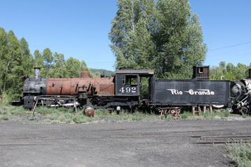 CTS K-37 #492, Cumbres & Toltec Scenic Railroad, Chama