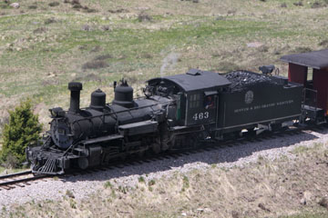 DRGW K-27 #463, Cumbres & Toltec Scenic Railroad