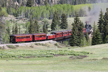 DRGW K-27 #463 & CTS K-36 #484, Cumbres & Toltec Scenic Railroad