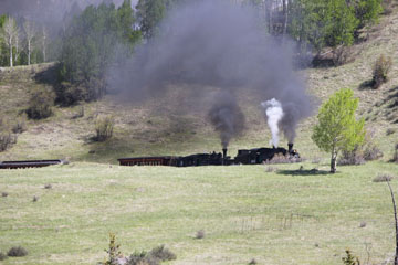 DRGW K-27 #463 & CTS K-36 #484, Cumbres & Toltec Scenic Railroad