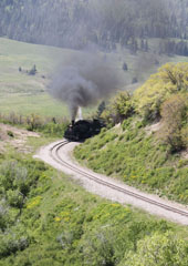 DRGW K-27 #463 & CTS K-36 #484, Cumbres & Toltec Scenic Railroad