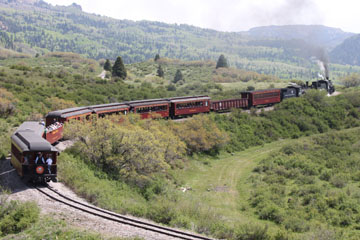 DRGW K-27 #463 & CTS K-36 #484, Cumbres & Toltec Scenic Railroad