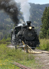 DRGW K-27 #463 & CTS K-36 #484, Cumbres & Toltec Scenic Railroad
