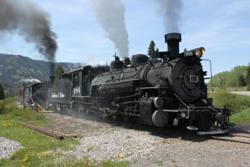 DRGW K-27 #463 & CTS K-36 #484, Cumbres & Toltec Scenic Railroad