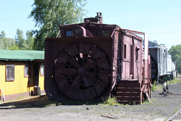 DRGW Snowplow #OM, Cumbres & Toltec Scenic Railroad, Chama