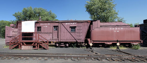 DRGW Snowplow #OM, Cumbres & Toltec Scenic Railroad, Chama