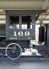 DRGW 47 #169, Alamosa