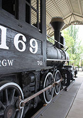 DRGW 47 #169, Alamosa