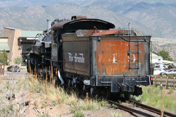 DRGW K-37 #499, Royal Gorge Bridge