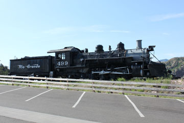 DRGW K-37 #499, Royal Gorge Bridge