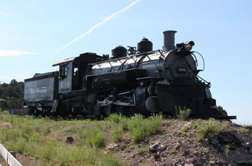 DRGW K-37 #499, Royal Gorge Bridge