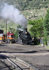 D&SNG K-37 #480, Durango