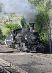 D&SNG K-37 #480, Durango