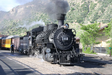 D&SNG K-37 #480, Durango