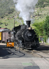 D&SNG K-37 #480, Durango