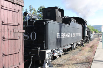 D&SNG K-37 #480, Durango