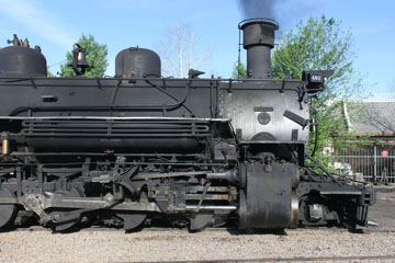 D&SNG K-37 #480, Durango