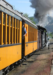 D&SNG K-37 #480, Durango