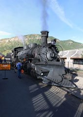 D&SNG K-37 #481, Durango