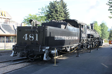 D&SNG K-37 #481, Durango
