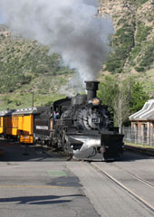 D&SNG K-37 #481, Durango