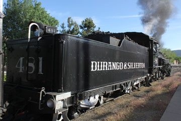 D&SNG K-37 #481, Durango
