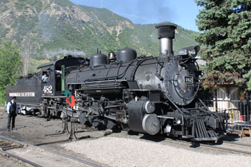 D&SNG K-37 #482, Durango