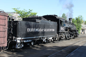 D&SNG K-37 #482, Durango