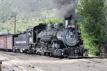 D&SNG K-37 #482, Durango