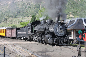 D&SNG K-37 #482, Durango