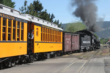 D&SNG K-37 #482, Durango