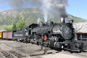 D&SNG K-37 #482, Durango