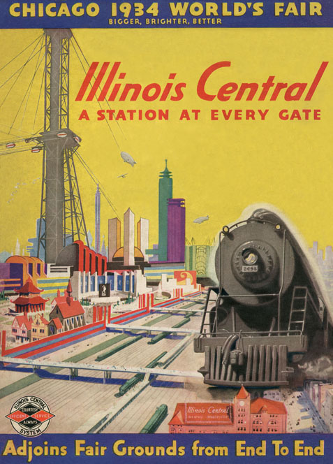 IC, Bigger, Brighter, Better, Illinois Central a Station at Every Gate