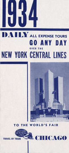 NYC, 1934 Daily All Expense Tours