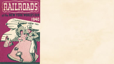 Railroads at the New York World's Fair Cachet