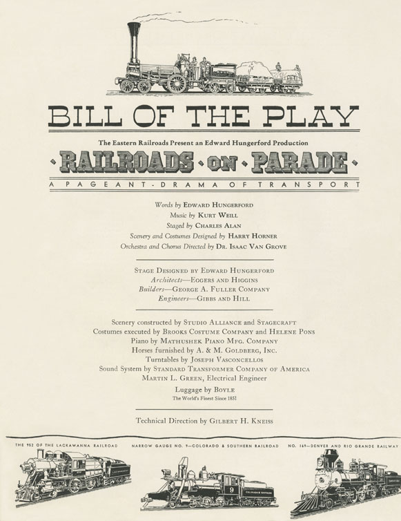 EPC, Railroads on Parade
