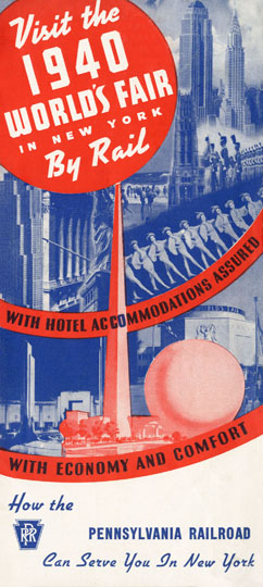 PRR, Visit the 1940 World's Fair in New York