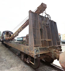 CHV Burro Crane #522, Southeastern Railway Museum
