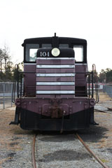 OW GE 44-Ton Switcher #104, Southeastern Railway Museum