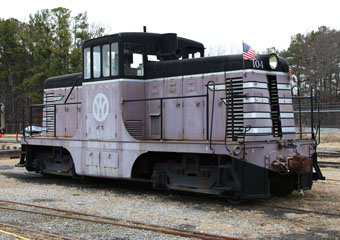 OW GE 44-Ton Switcher #104, Southeastern Railway Museum