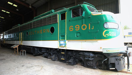 SOU EMD E8 #6901, Southeastern Railway Museum