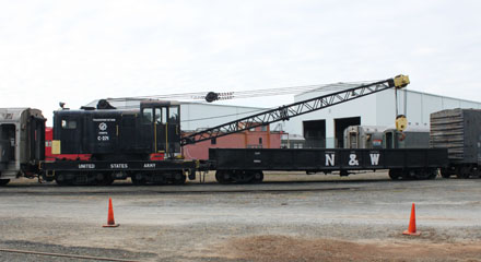 US DiesElectric Crane #C-271, Southeastern Railway Museum