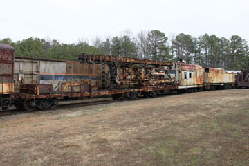 WRA Pile Driver #20, Southeastern Railway Museum