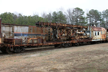 WRA Pile Driver #20, Southeastern Railway Museum