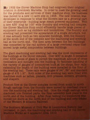 Glover Machine Works, Southern Museum