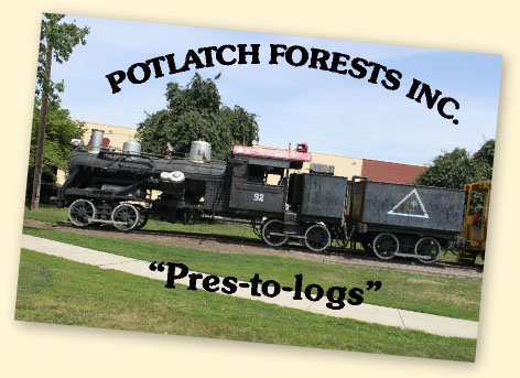 Potlatch Forests #92, Locomotive Park, Lewiston, ID Potlatch Forests #92, Locomotive Park, Lewiston, ID