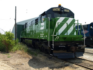 BN GE U30C #5383, Illinois Railway Museum