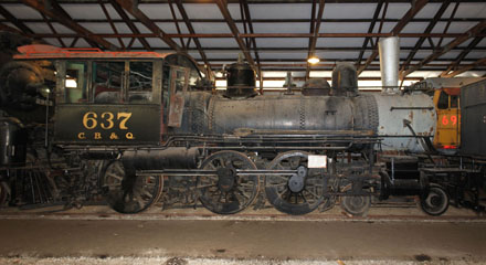 CBQ K-2 #637, Illinois Railway Museum