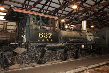 CBQ K-2 #637, Illinois Railway Museum